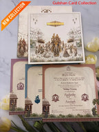 Hardboard Designer Wedding Invitation Card for Marriage RD 1933