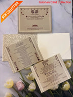 Hardboard Designer Wedding Invitation Card for Marriage RD 580