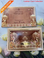 Hardboard Designer Wedding Invitation Card for Marriage RD 7089