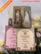 Hardboard Designer Wedding Invitation Card for Marriage RD 7093