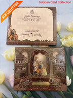 Hardboard Designer Wedding Invitation Card for Marriage RD 8005