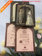 Hardboard Designer Wedding Invitation Card for Marriage RD 8008