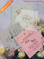 Laser Designer Wedding Invitation Card for Marriage JC N601