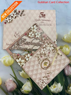 Lazer Cutting Designer Wedding Invitation Card for Marriage RD 8014