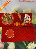 Red wedding invitation Card For Marriage FT 20