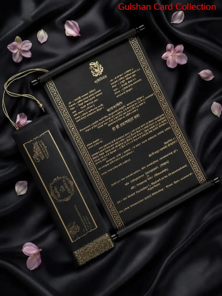 Badged - Scroll Invitation Card SD 25