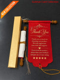 Scroll Wedding Invitation Card for Marriage FWA 13
