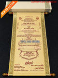 Scroll Wedding Invitation Card for Marriage FWA 16
