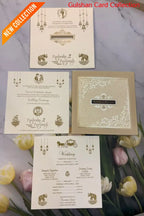 Semibox Designer Wedding Invitation Card for Marriage RD 568-C