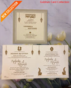 Semibox Designer Wedding Invitation Card for Marriage RD 716-C