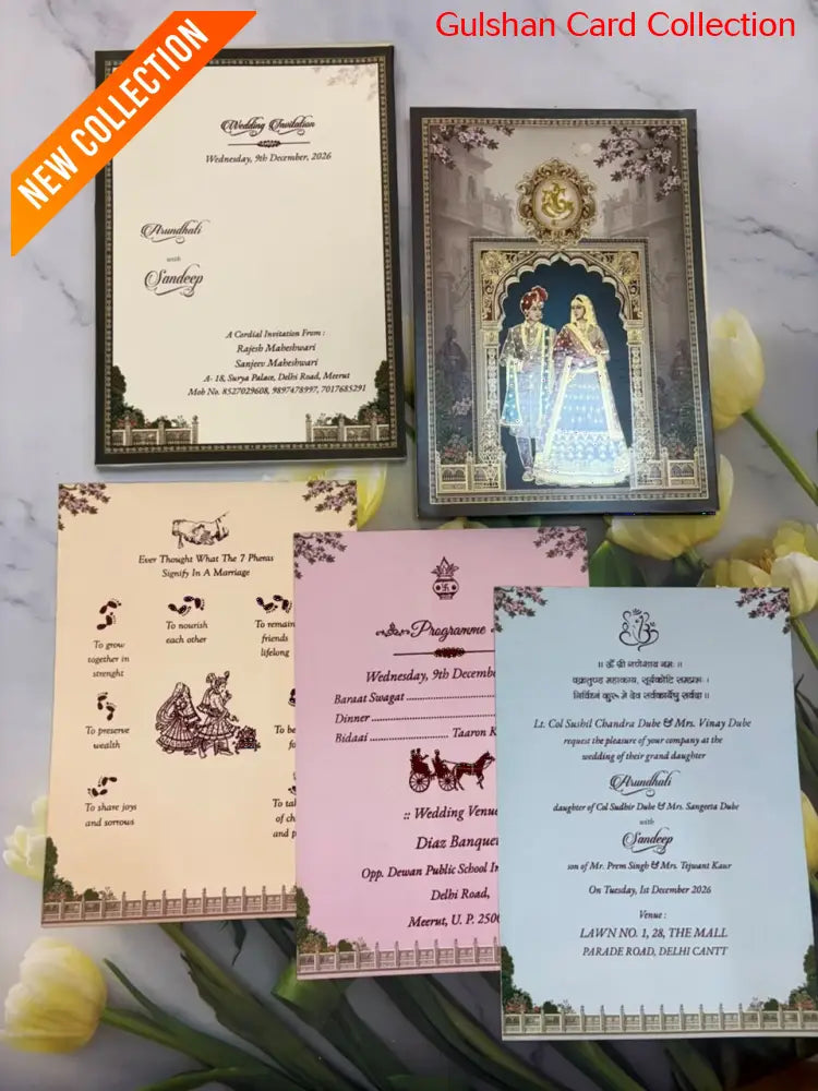 Wedding Invitation Card for Marriage SD H-01
